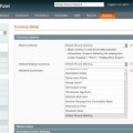 magento currency setup